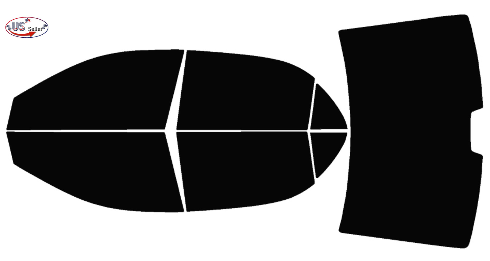 PreCut 2Ply Window Tint Film Kit For 2003-2008 Toyota Corolla Sedan