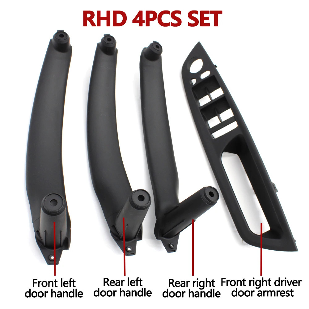For BMW X5 X6 E70 E71 E72 LHD RHD Upgraded Interior Door Armrest Pull Handle