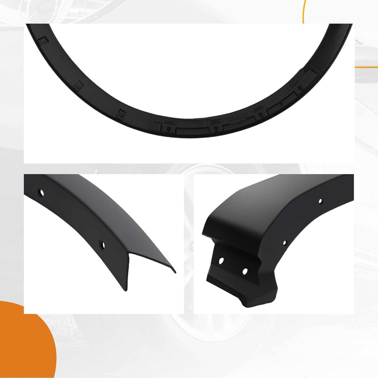 1x Front RH passenger Fender Flare Wheel Housing Trim For Ford Explorer 2011-15