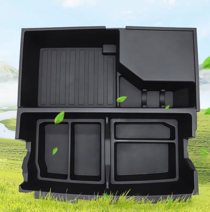 For Mercedes-Benz GLC 2023-2024 Trunk storage box High quality of ABS Plastic 3X
