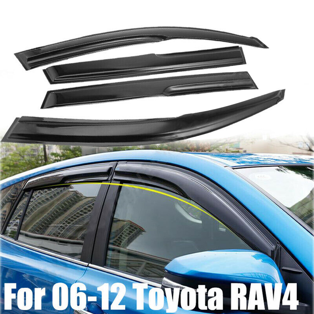 Fit For Toyota Rav4 2006 2007 2008-2012 Window Visor Vent Rain Guard Deflector