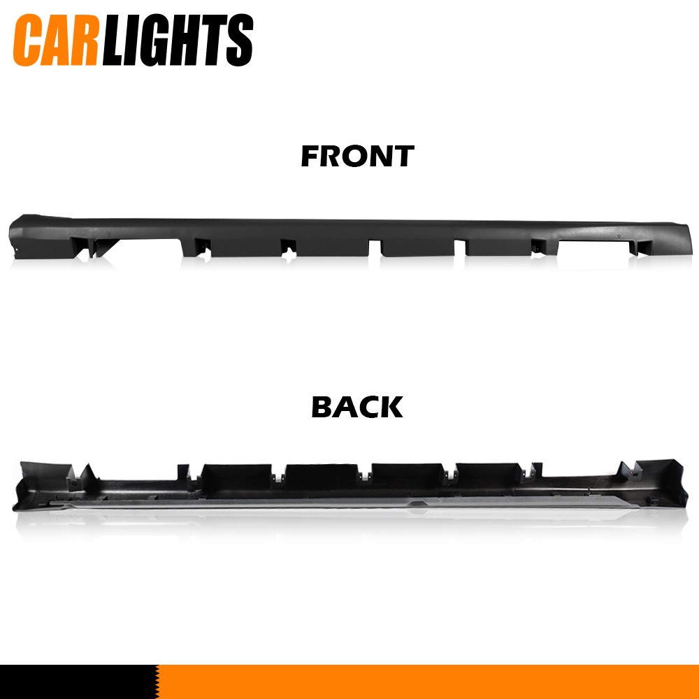 Pair /Left /Right Exterior-Rocker Panel Molding Trim Fits Ford Fusion 2013-2016