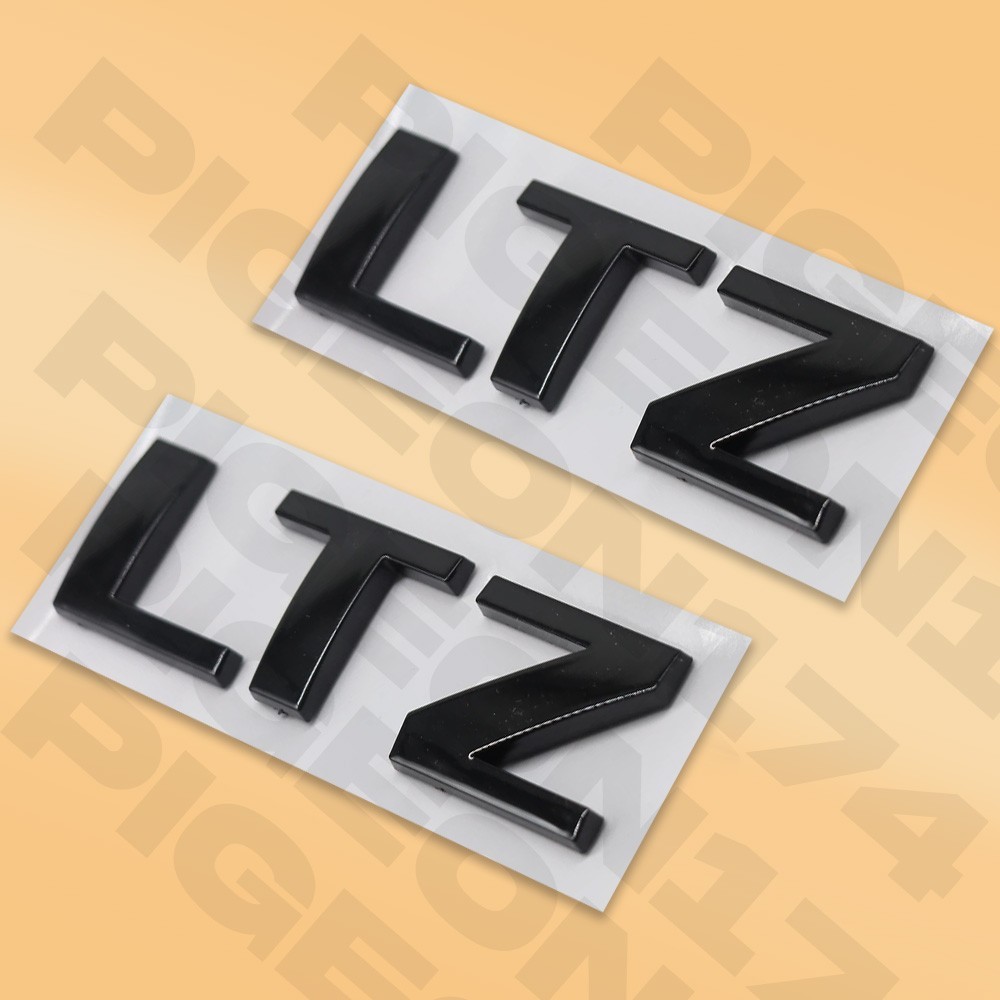 Side Door Emblem For Suburban Accessories LTZ LT Letter Trunk Pillar Plate Badge