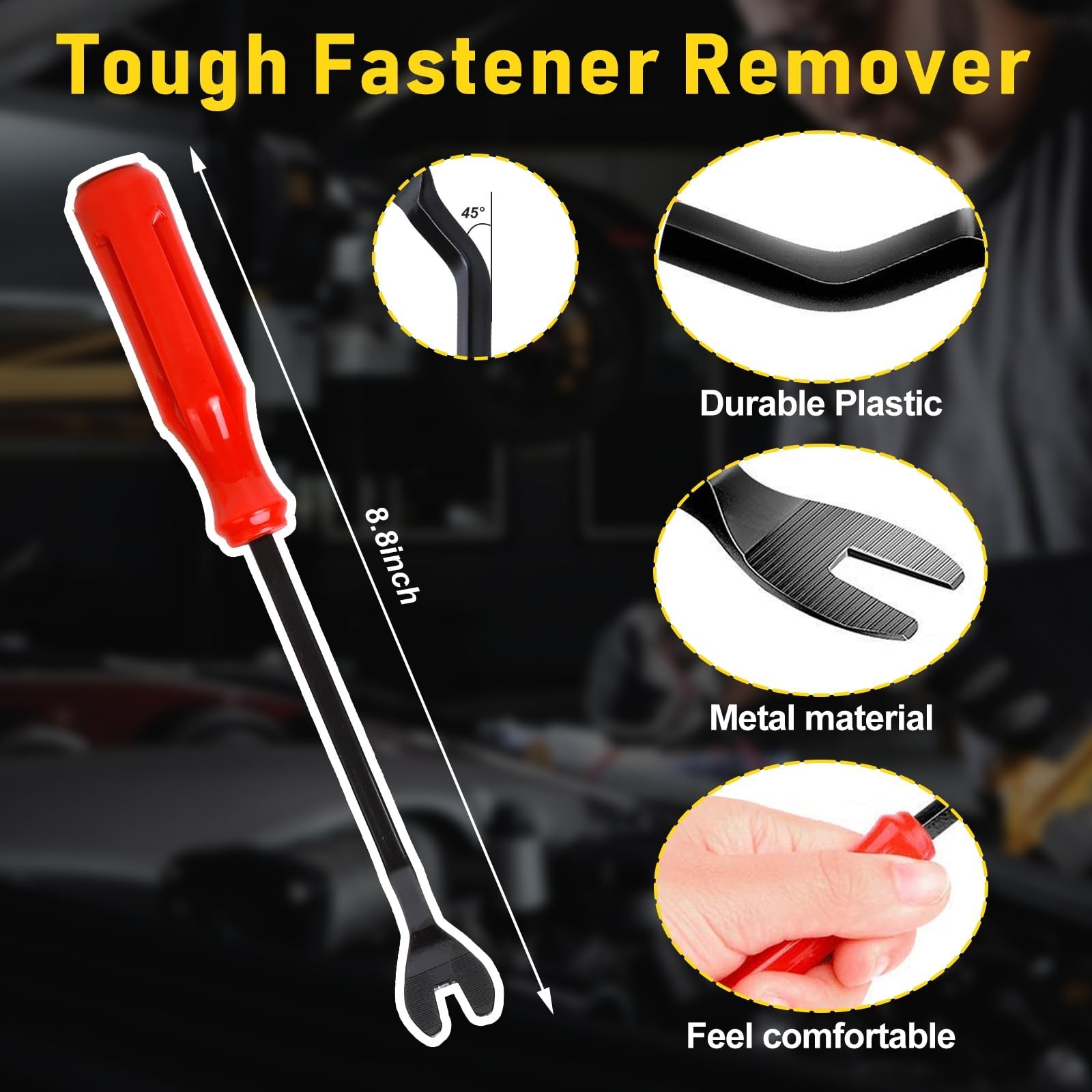 260PCS Car Bumper Retainer Clips Kit – Auto Plastic Rivets & Push Fasteners Set