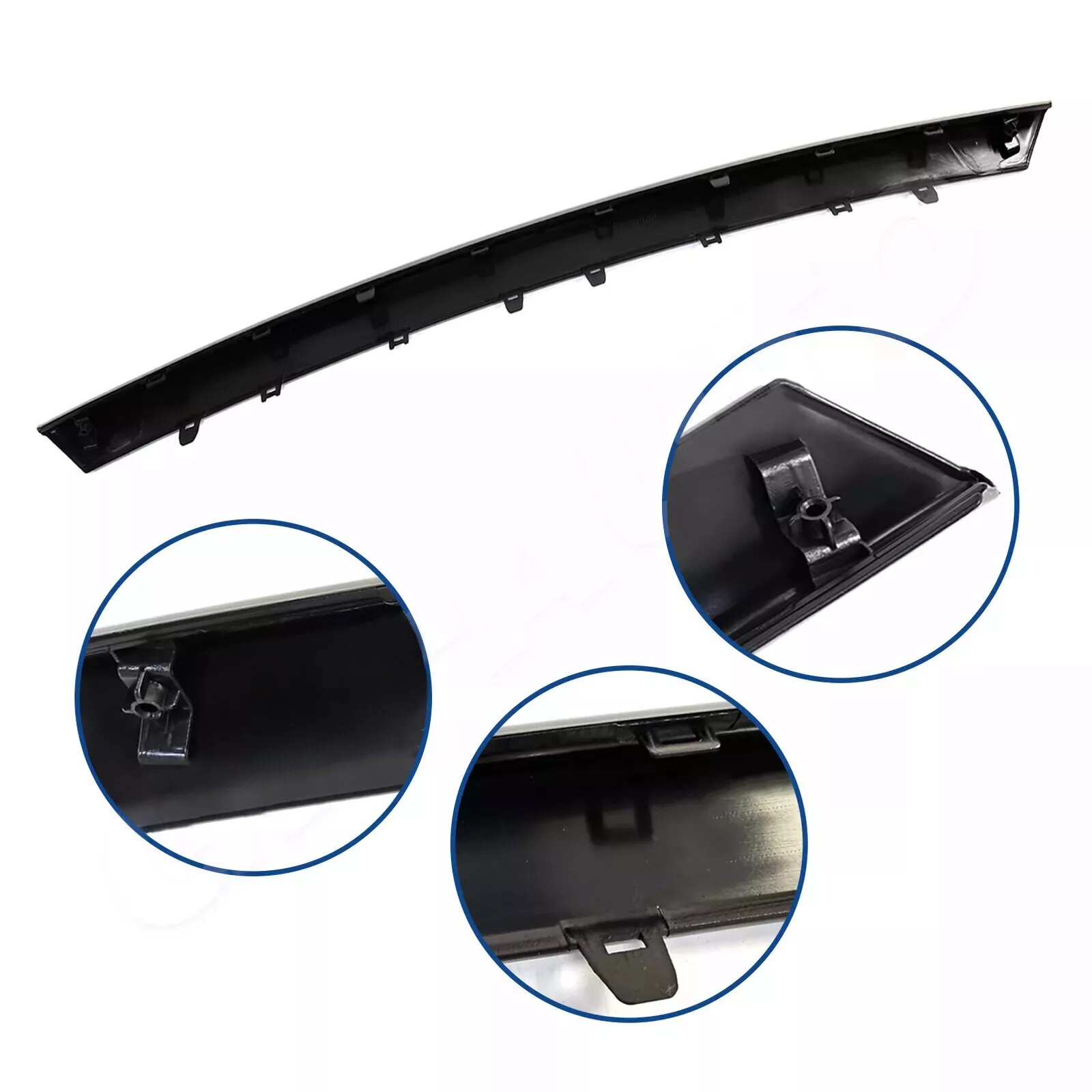 For 2018-2020 Toyota Camry SE XSE Front Bumper Lip Lower Grille Trim Molding