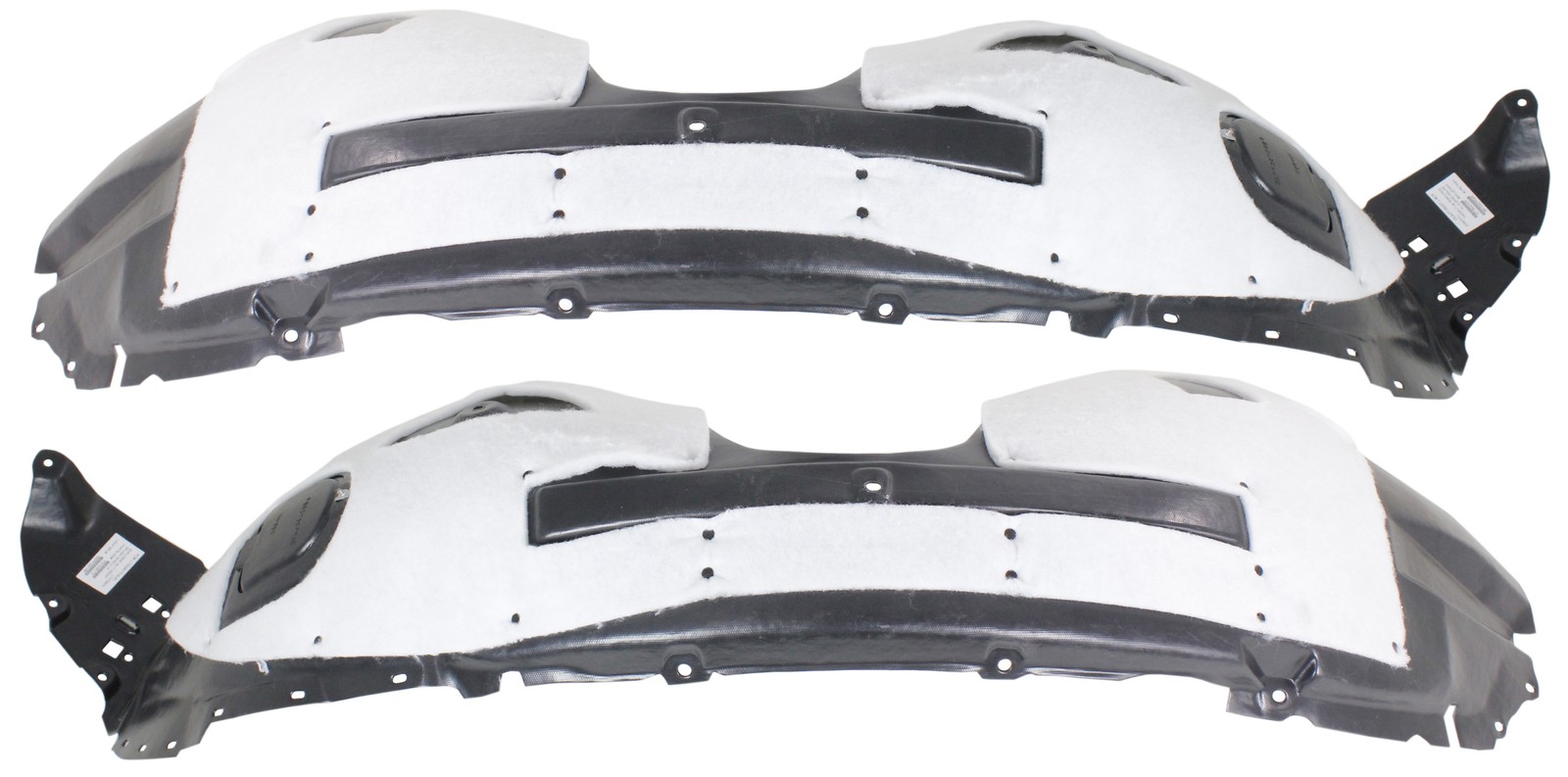 For 16-19 Explorer Front Splash Shield Inner Fender Liner w/Insulation SET PAIR