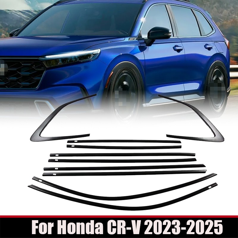 For Honda CR-V CRV 2023- 2025 Window Sill Molding Strip Cover Trim Glossy