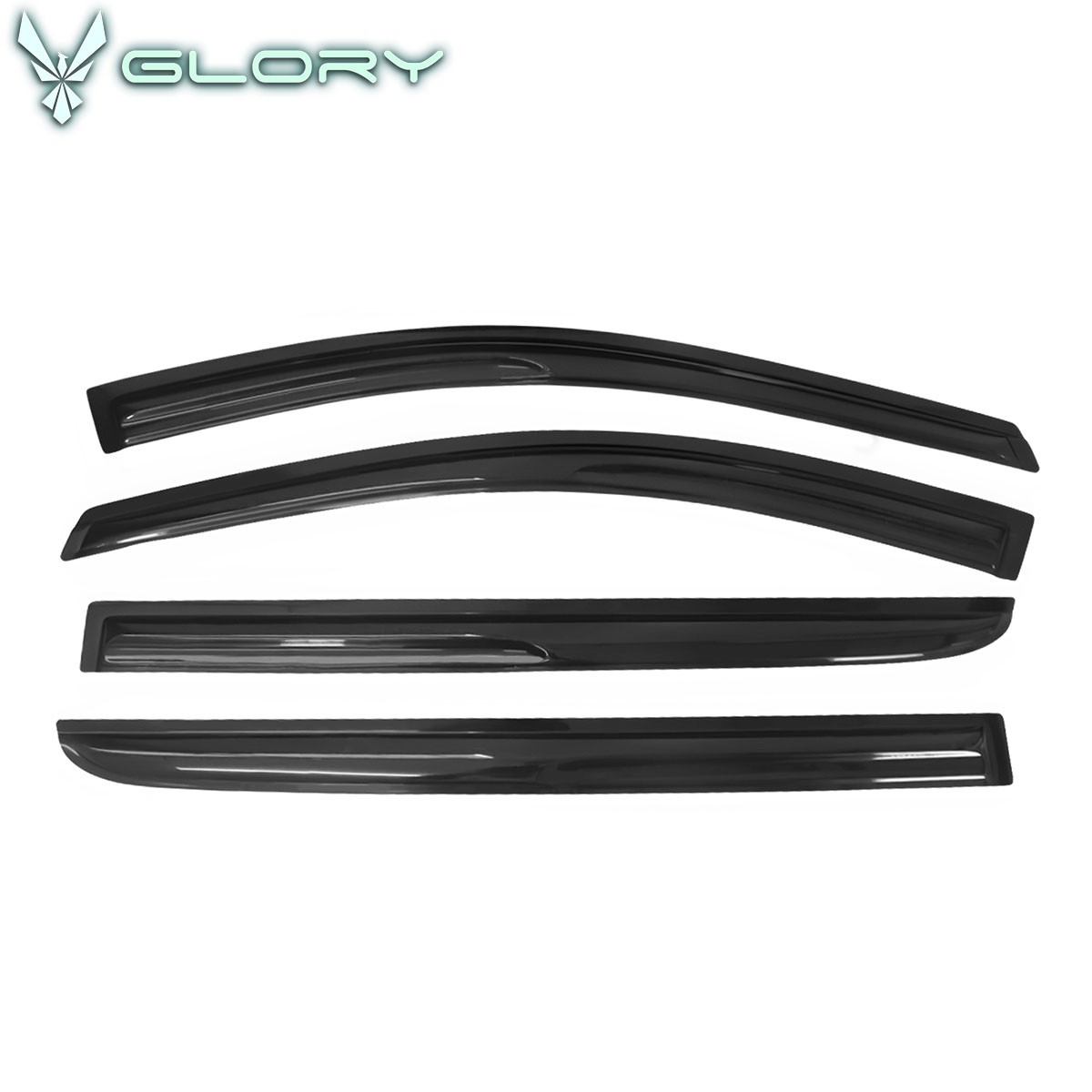 Fits 05-10 Honda Odyssey Mugen Style Acrylic Window Visors Vent Guard Deflector