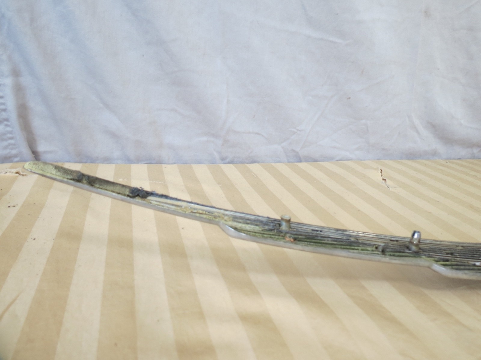 04-08 Chrysler Crossfire Front Hood Molding Trim Panel CENTER BAR Chrome OEM