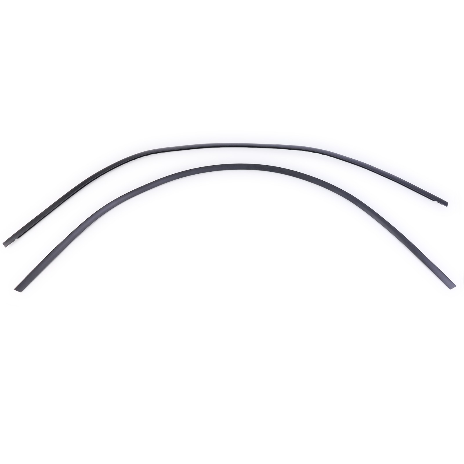 2Pcs Roof Drip Molding Right Left Sealing Strip Set For 1992-1995 Honda Civic