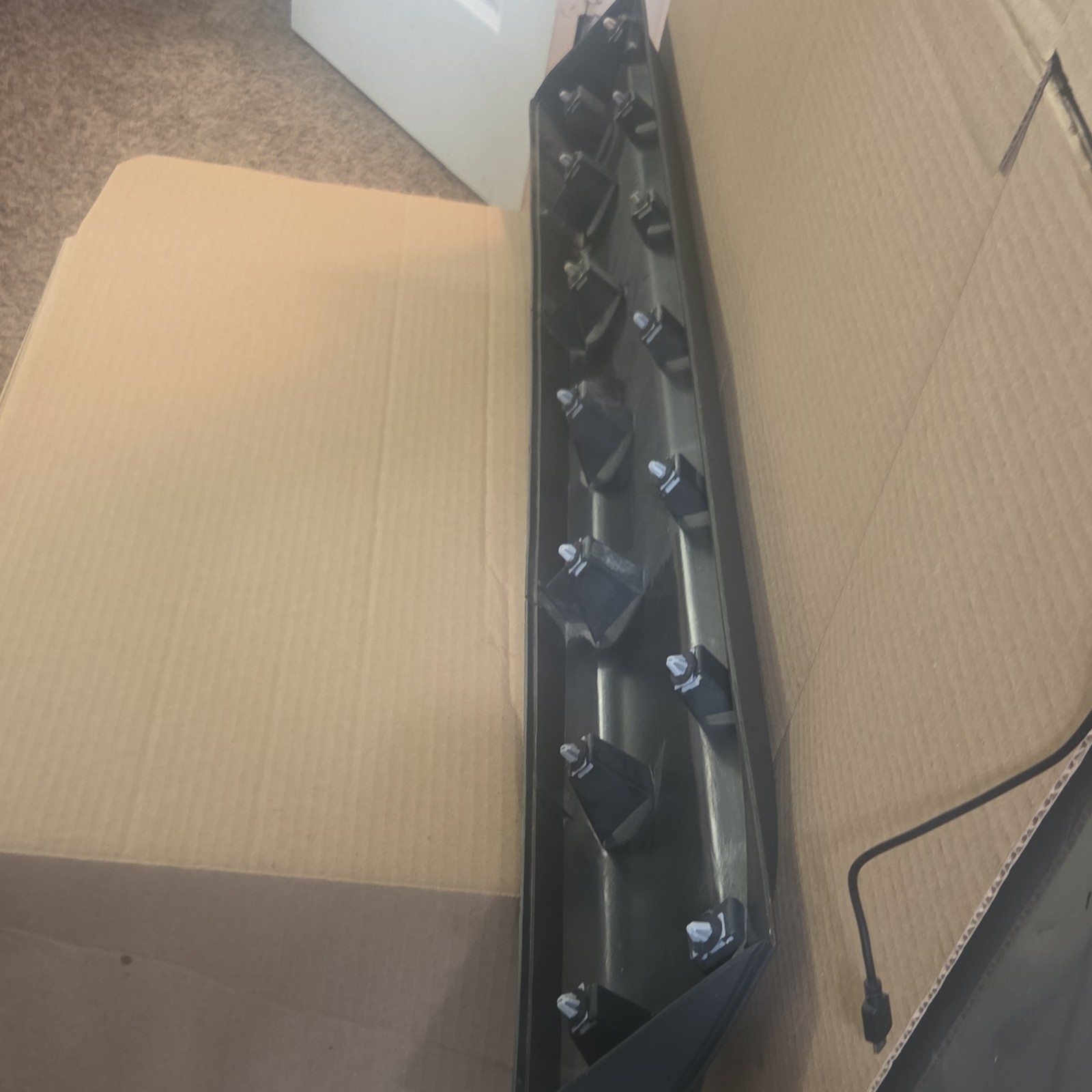2010-2017 GMC Terrain Front RH passenger Side Door Gray Lower Moulding OEM