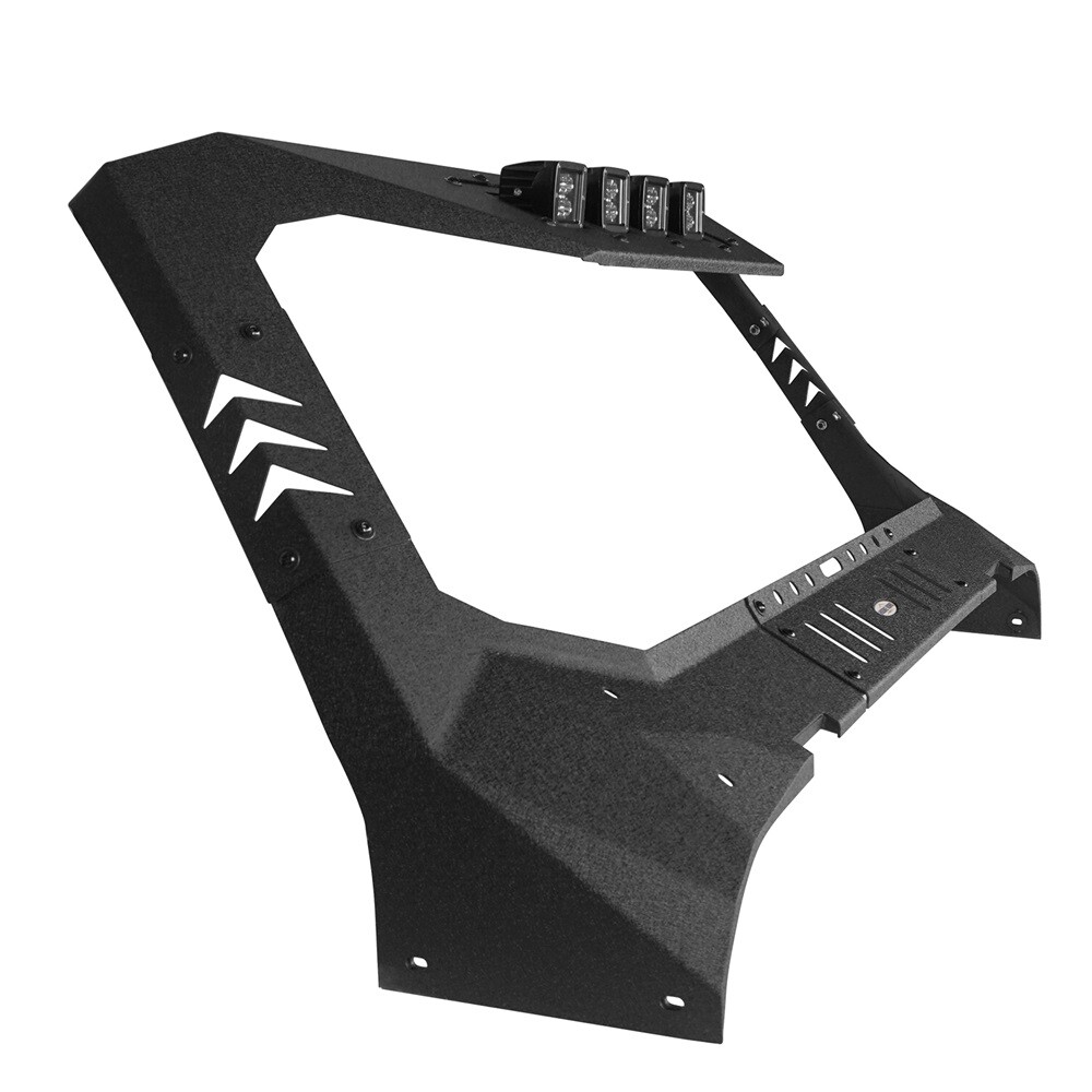 Mad Max Windshield Frame Cover Visor Cowl Fit Jeep Wrangler JL 18-26 & Gladiator