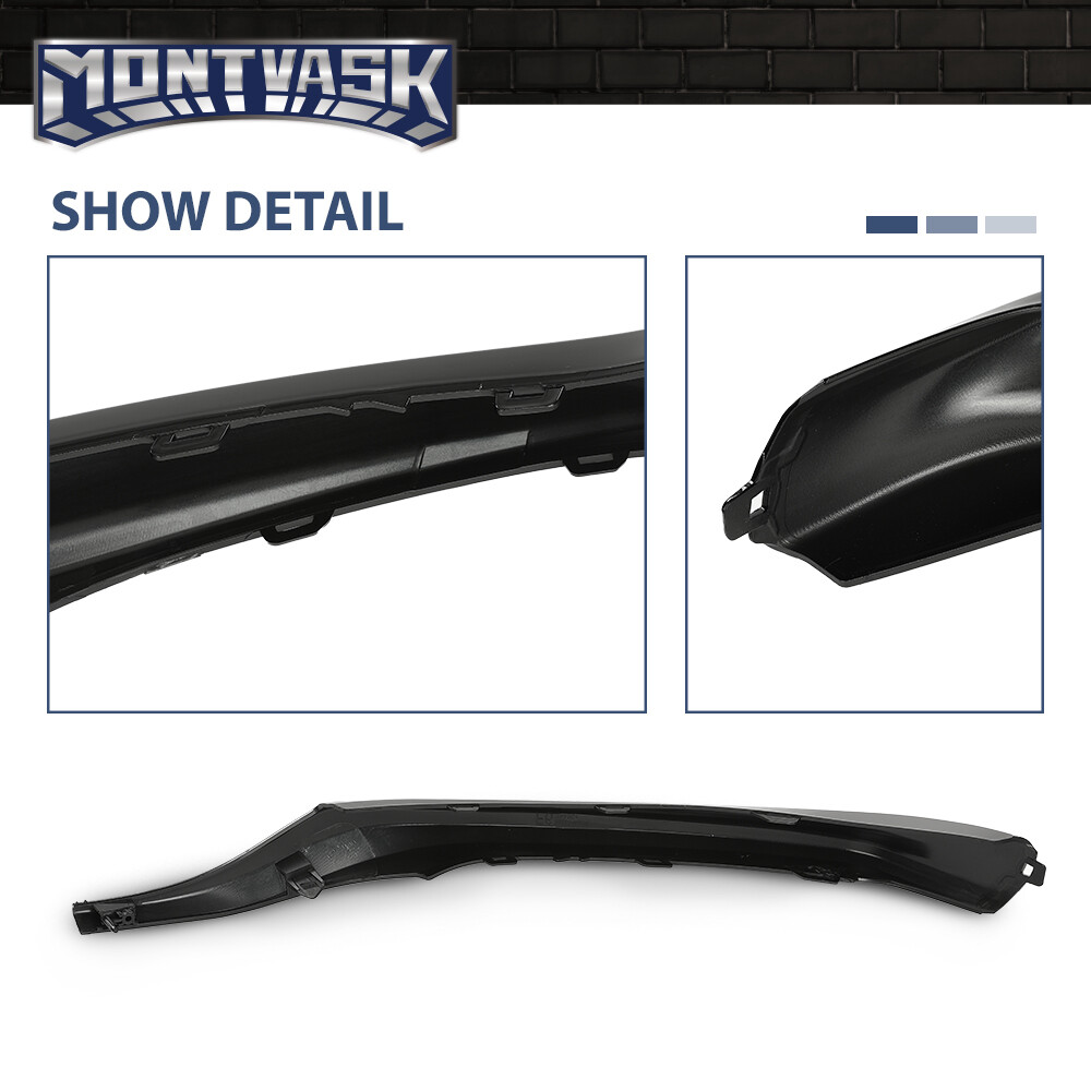 Fit For 2021-2023 Toyota Camry SE/XSE Left+Right Front Lower Bumper Trim Molding