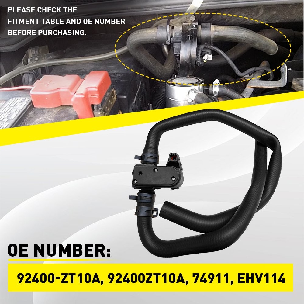 2Pin Heater Unit Inlet Hose Control Valve For Nissan Titan 2004-15 V8 5.6L 1-10X