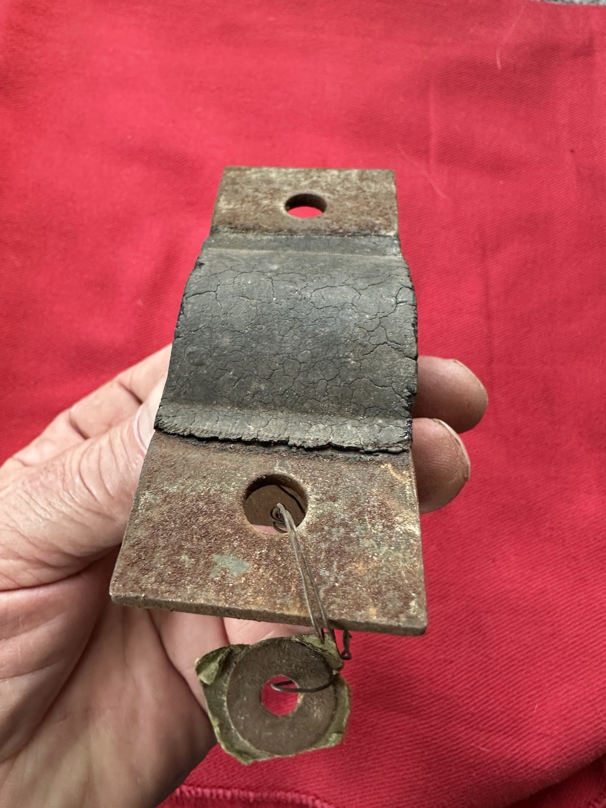 NOS Vtg DODGE CHRYSLER PLYMOUTH EXHAUST PIPE HANGER BRACKET MOUNT MOPAR TRUCK
