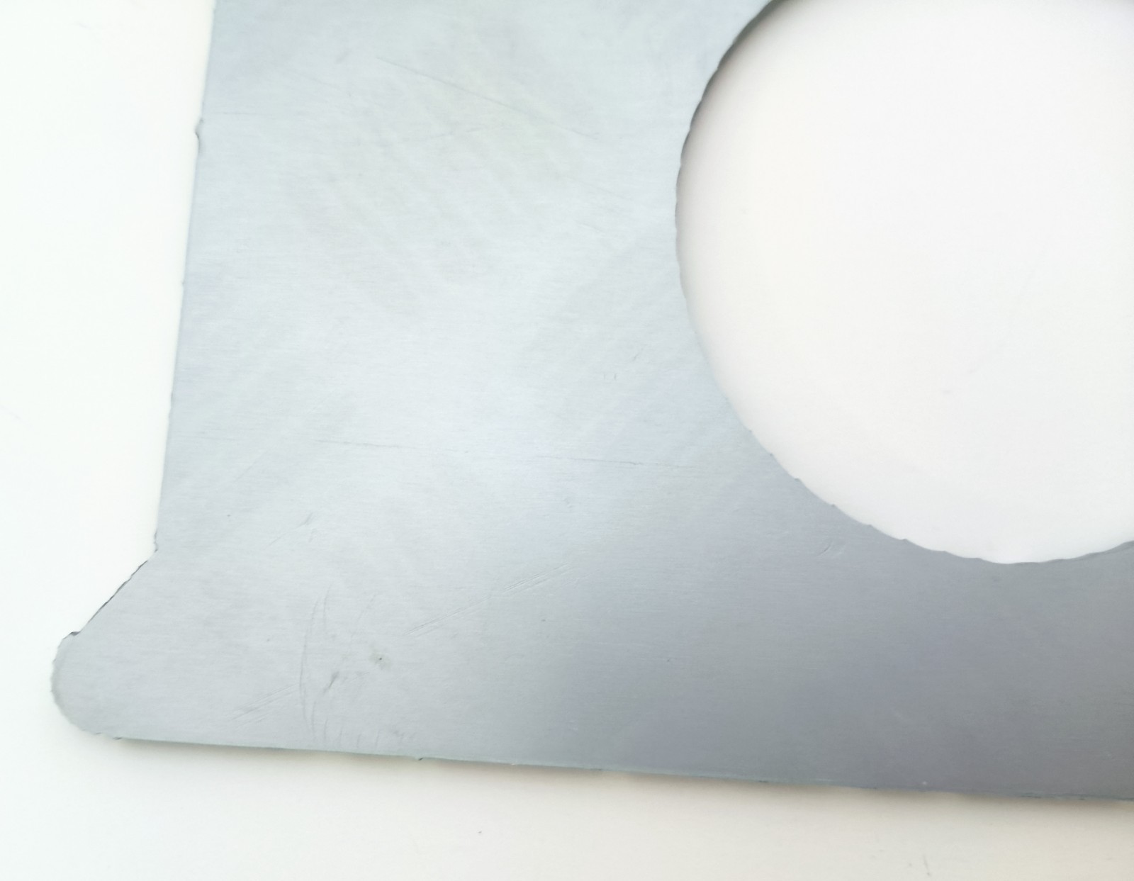 Land Rover Centre LTD Fuel FIller Chequer Plate in Satin LR176S-3