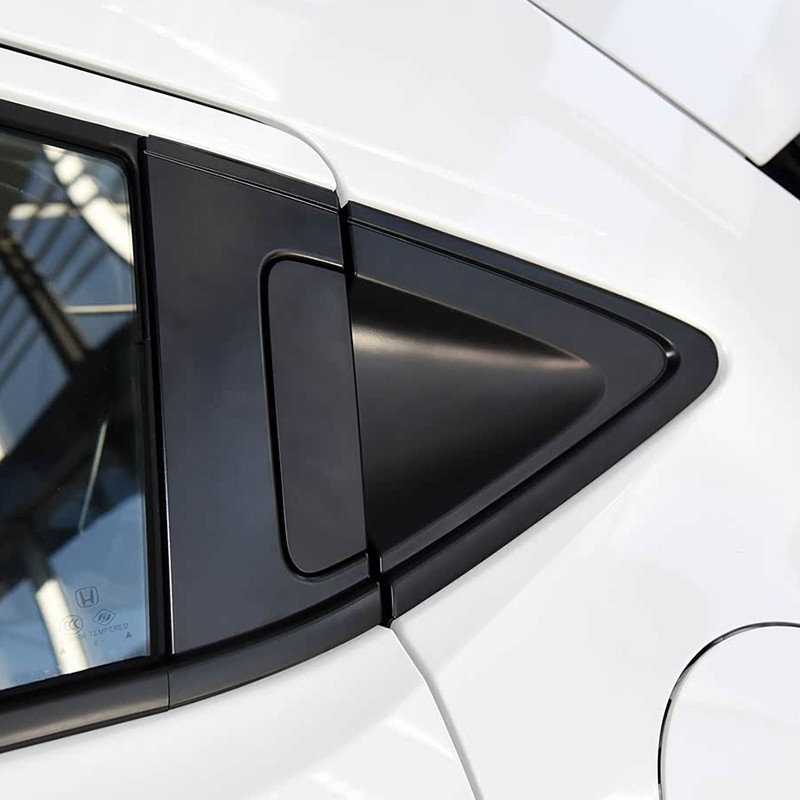 Left Right Rear Door Pillar Molding Garnish Trim For 2016-2019 Honda HRV HR-V
