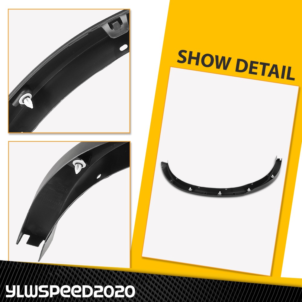 Fits BMW X4 X3 2011-2017 BM1791107 Fender Trim Molding Rear Passenger Right Side