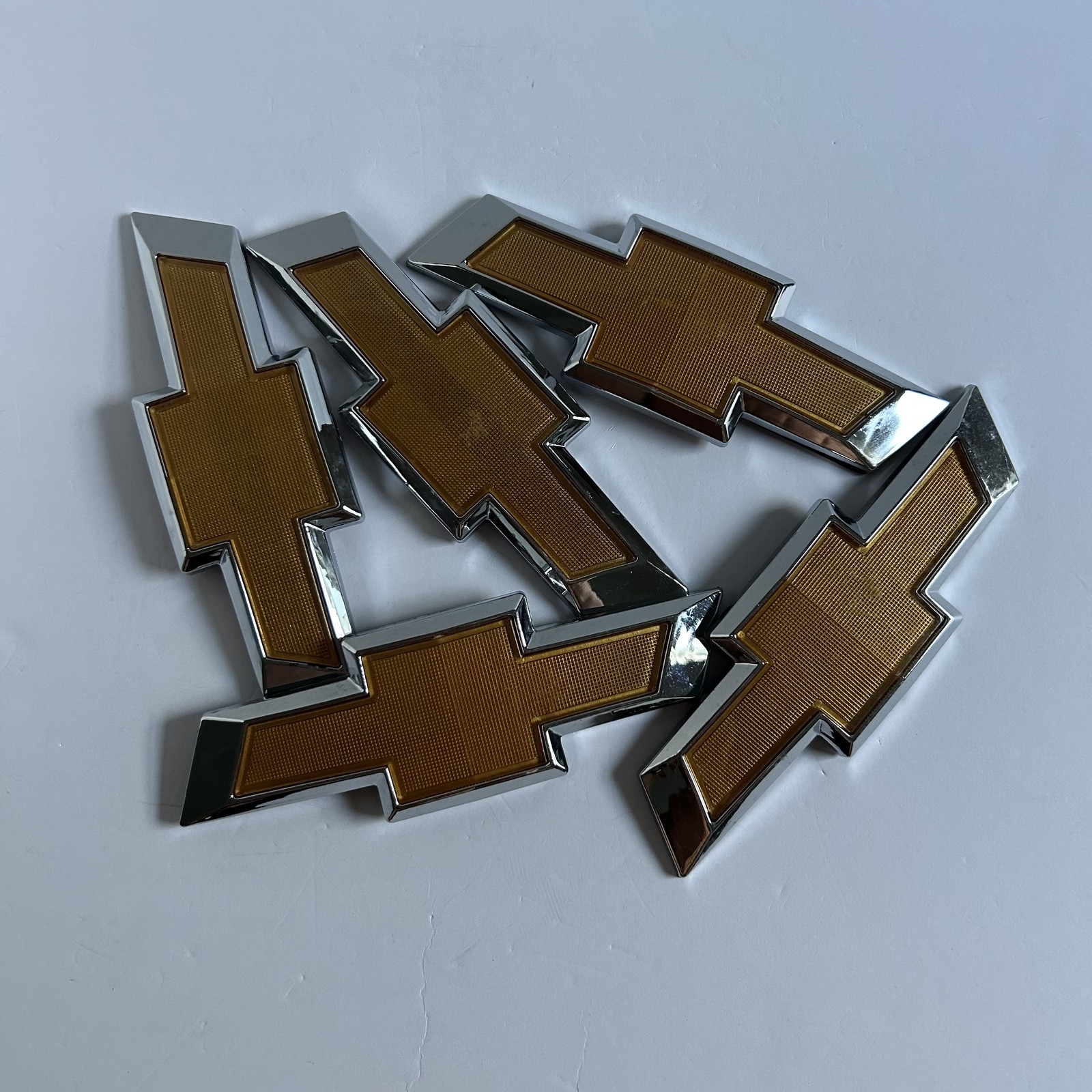 Chevy Trunk Emblem Chrome Gold Rear Logo Lid Badge for Cruze Impala dmg