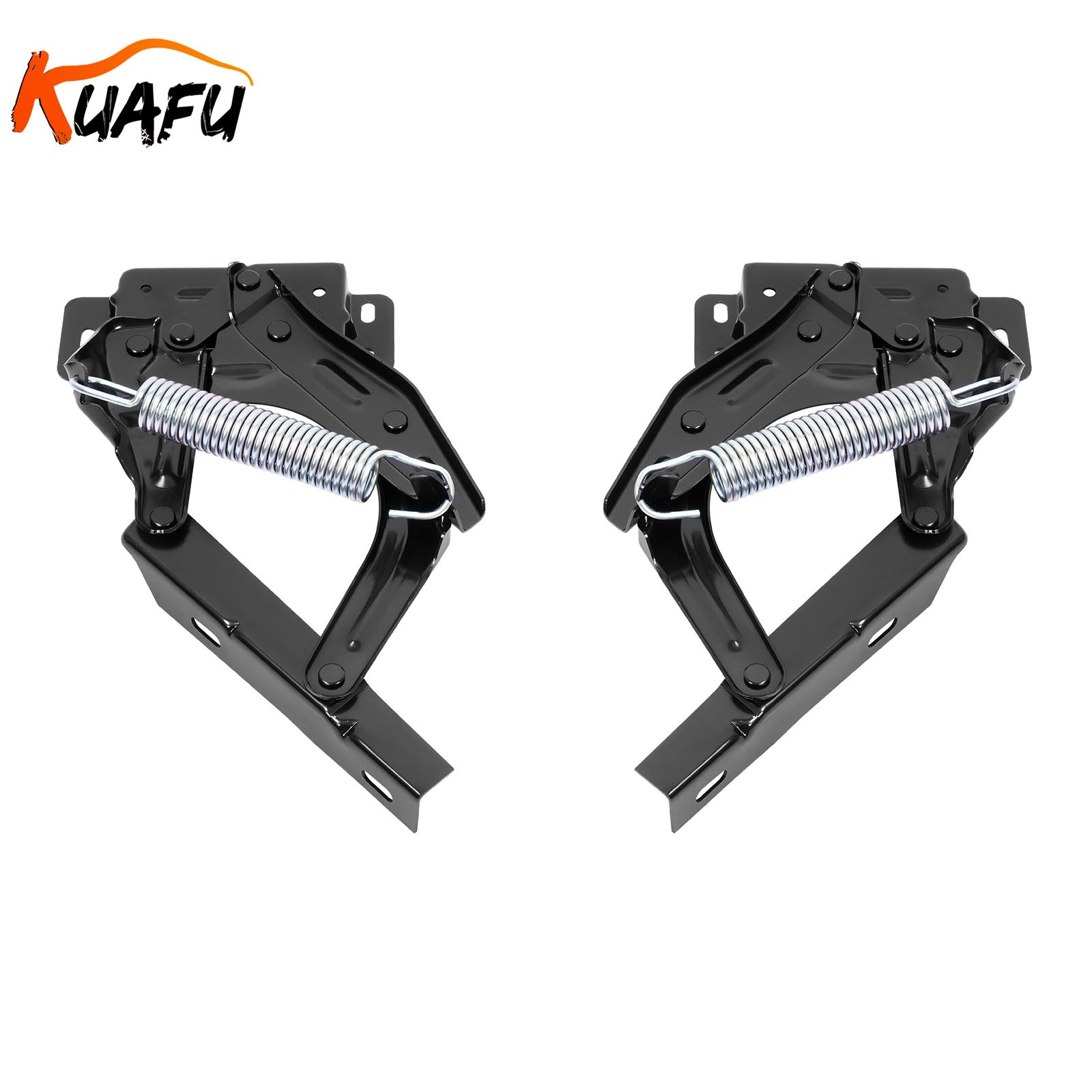 For 1967-1972 Ford F100 F250 F350 Hood Hinge Set of 2 Driver & Passenger Side