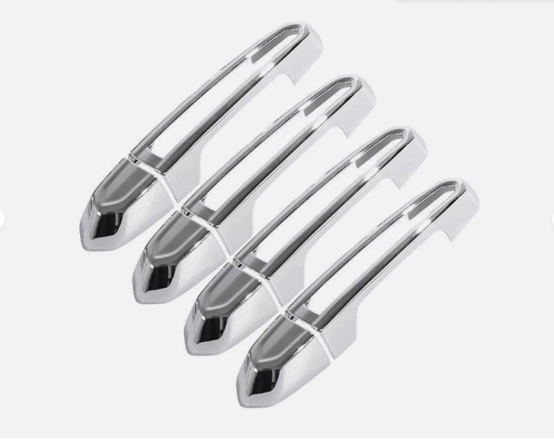Chrome SmartKey 4 Door Handle Cover Trim For Cadillac ATS XTS CT6 XT4 XT5 XT6