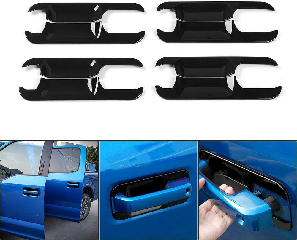 🏆Exterior Door Handle Bowl Cover Trim Decor Protector Shell for Ford F-150 15+
