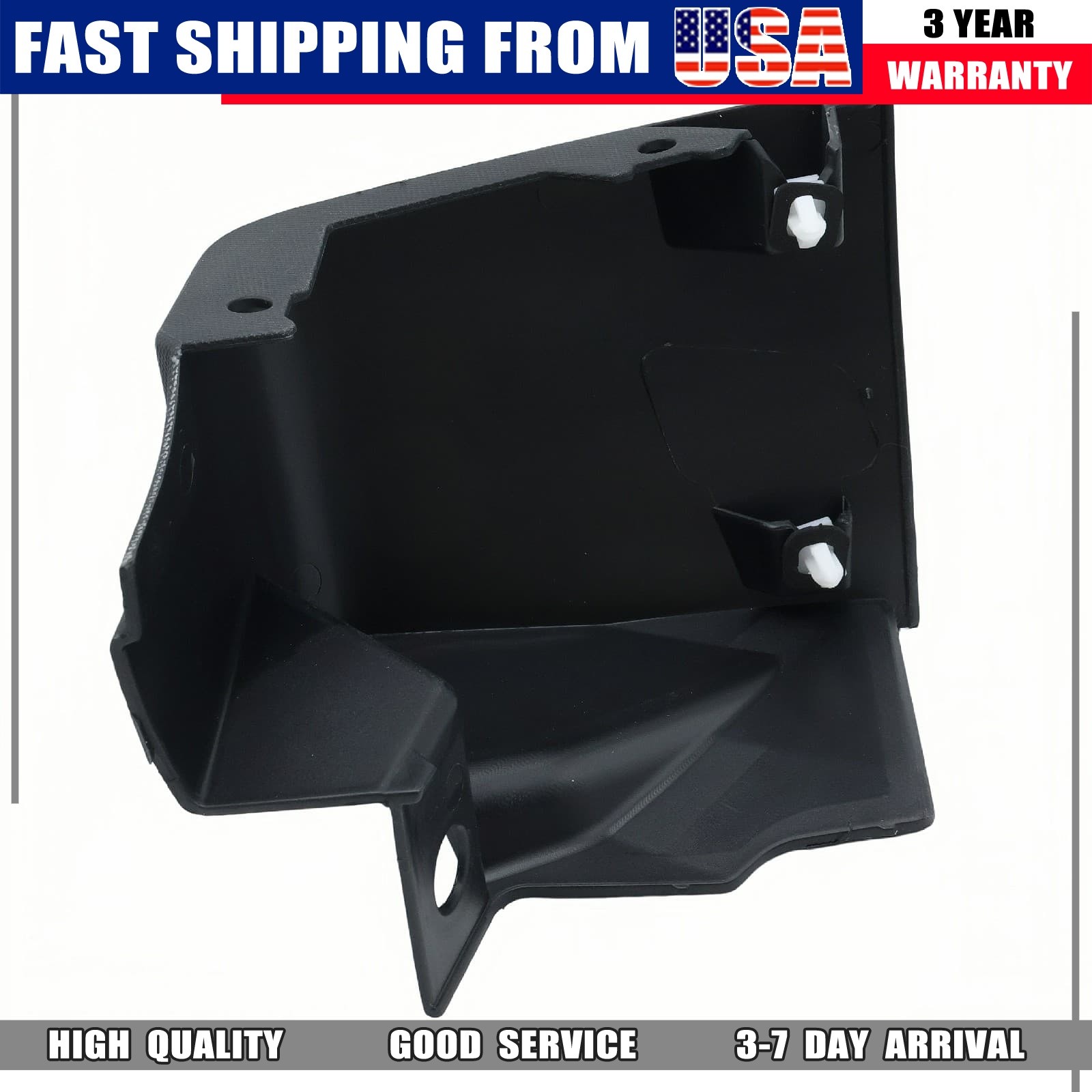 RH Fender Lower Rear Molding For 2010-2017 GMC Terrain Passenger Side Extension