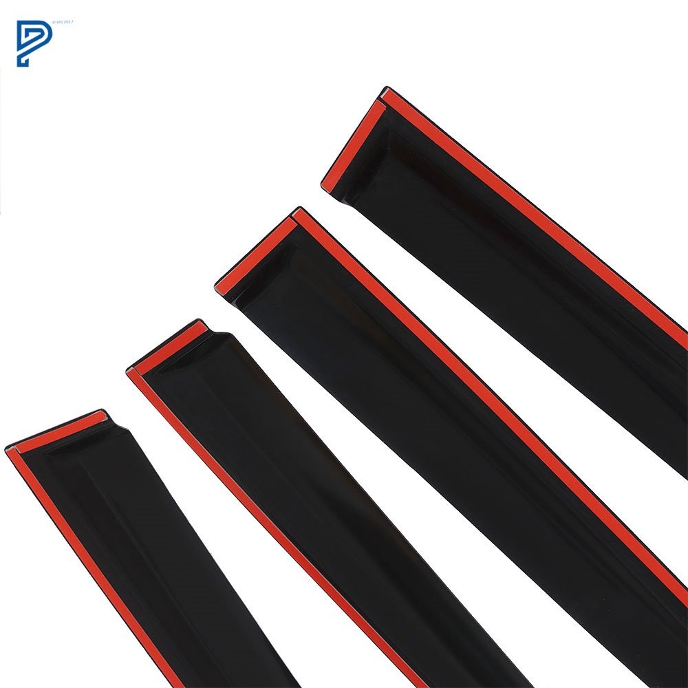 Smoke Side Window Vent Visors Rain Guards For 2011-2017 Hyundai Veloster