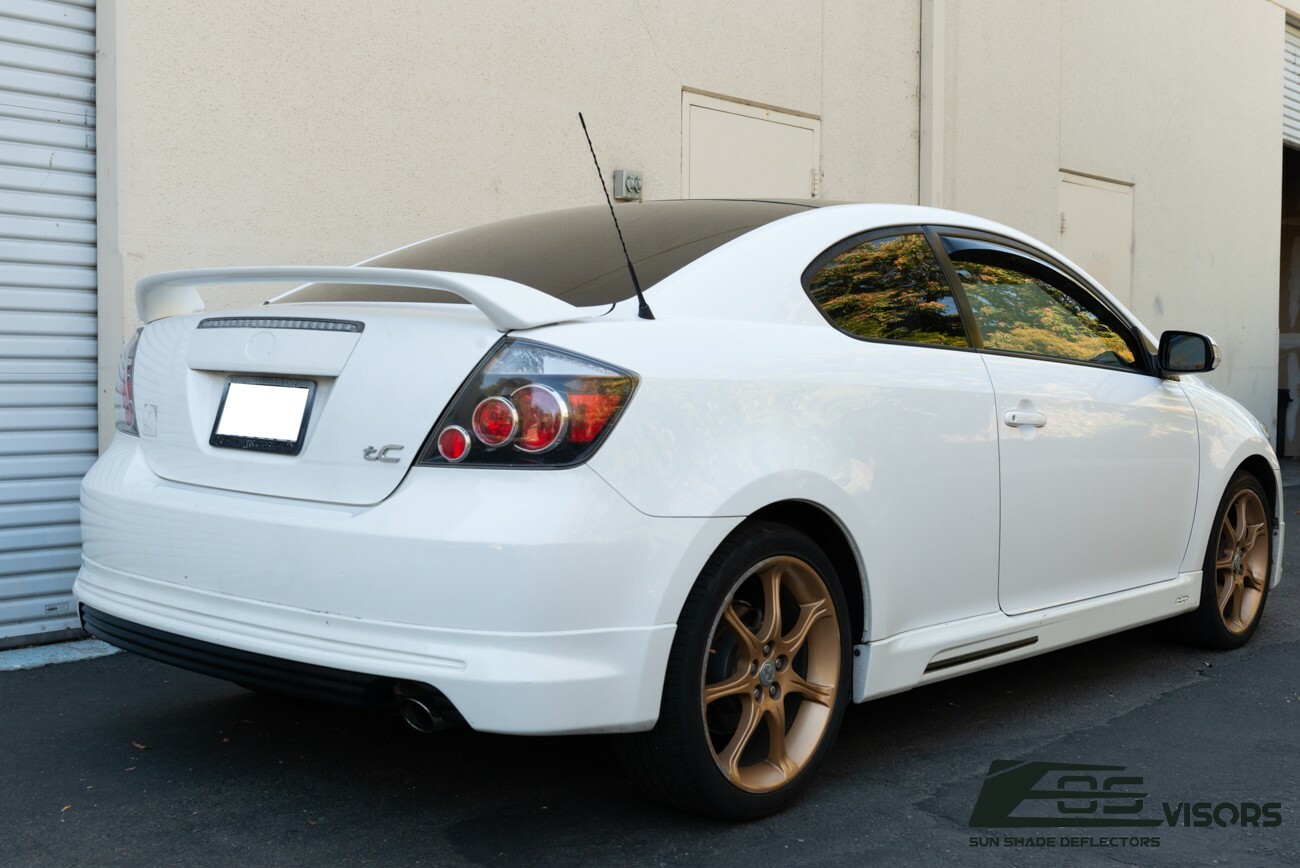 EOS Visors For 05-10 Scion tC ANT10 JDM IN-CHANNEL Side Vents Window Deflectors