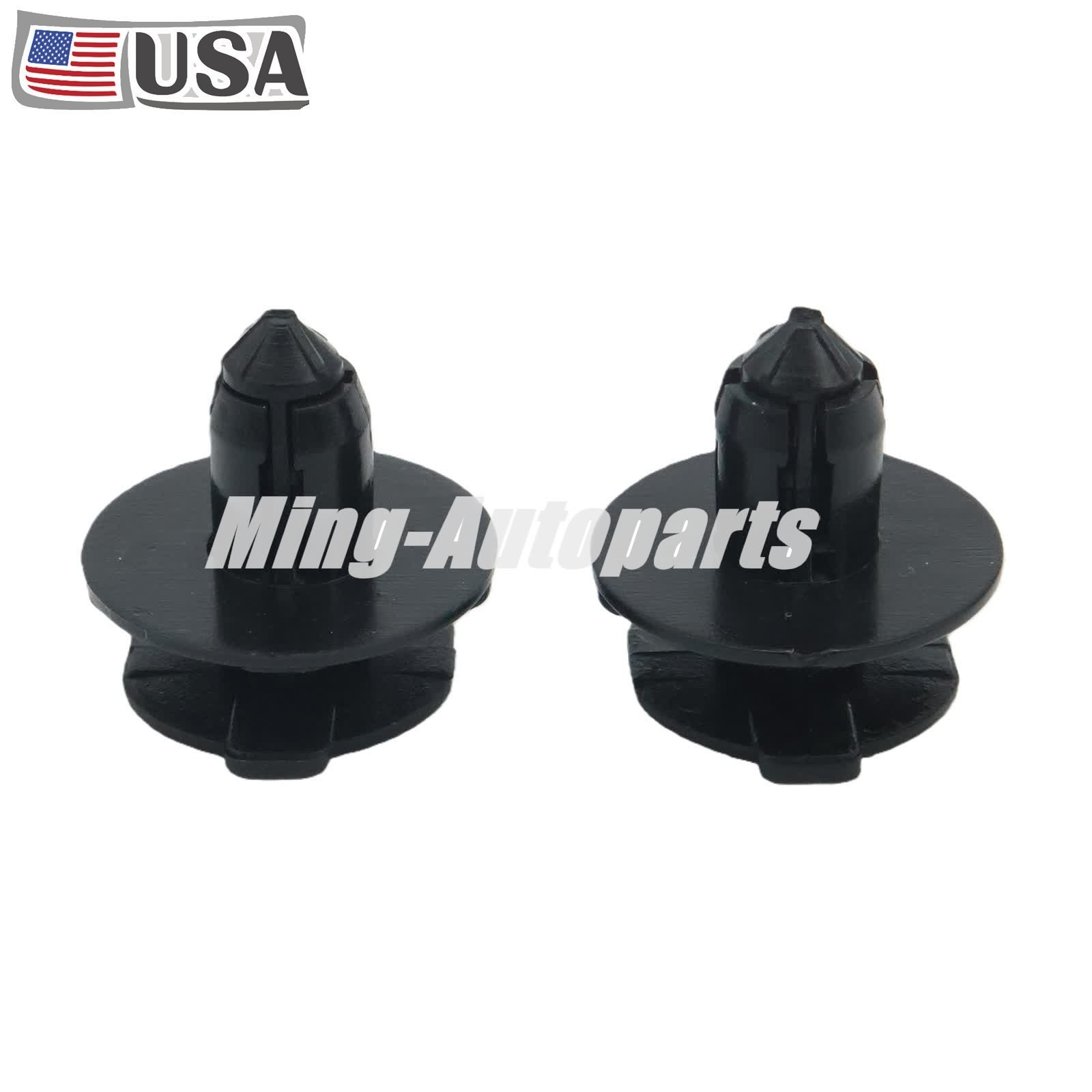 Set of 50 Push Type Retainers Fastener Clips For Nissan Frontier Juke Leaf
