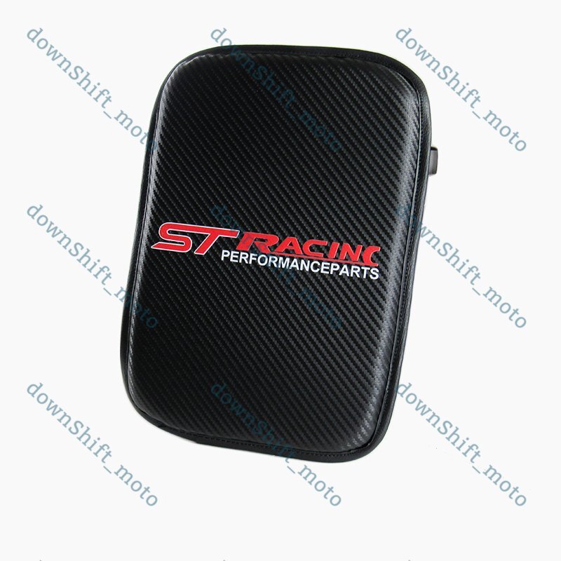 For FORD FOCUS ST Carbon Fiber Car Center Console Armrest Cushion Mat Pad Cover