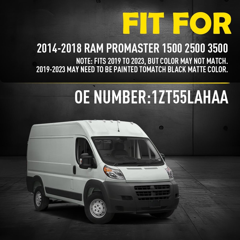 For 2014-2018 Ram ProMaster 1500 2500 3500 Left Front Door Side Trim Molding