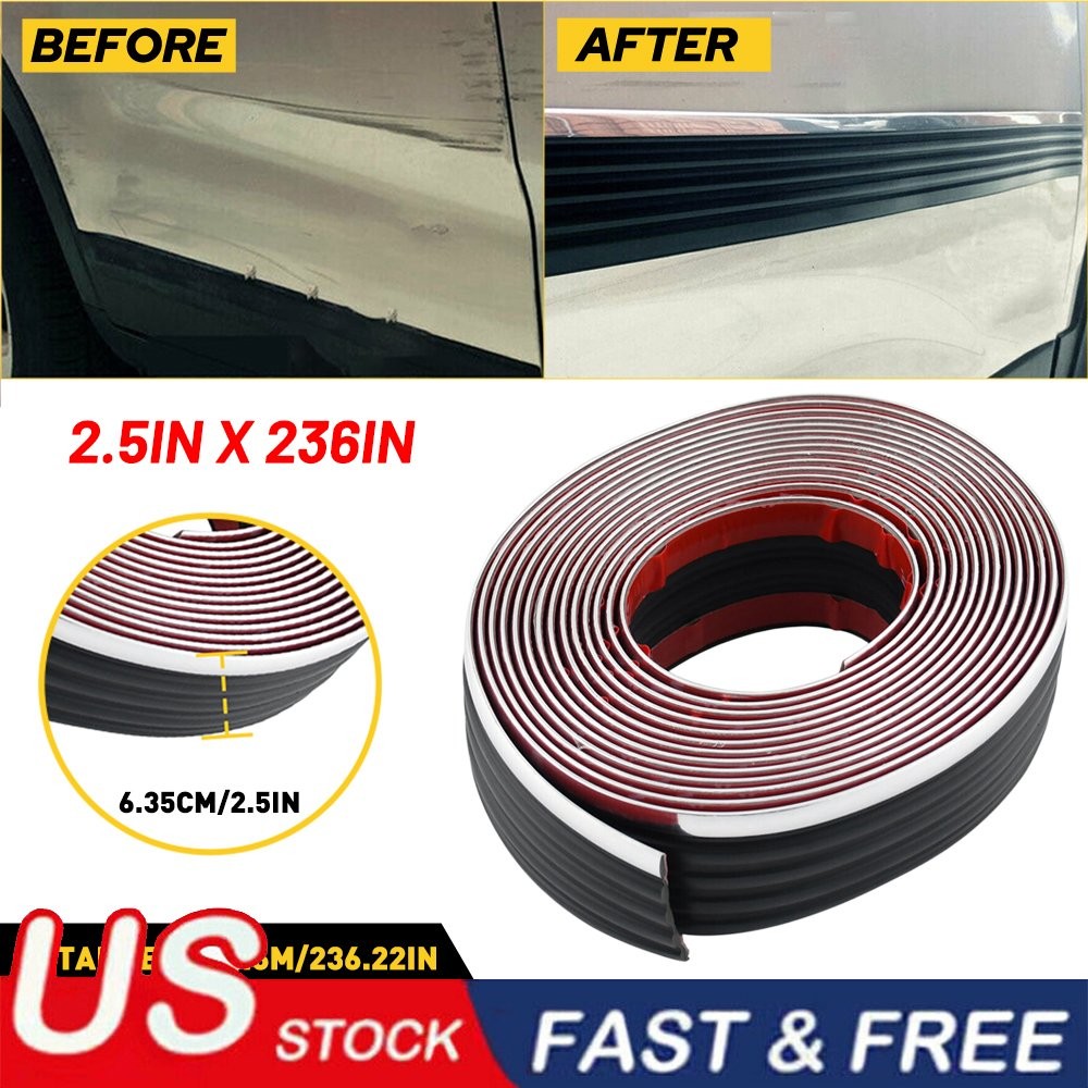 236in Body Belt Outside Side Molding Protector Roll For 88-98 Chevy GMC Truck US