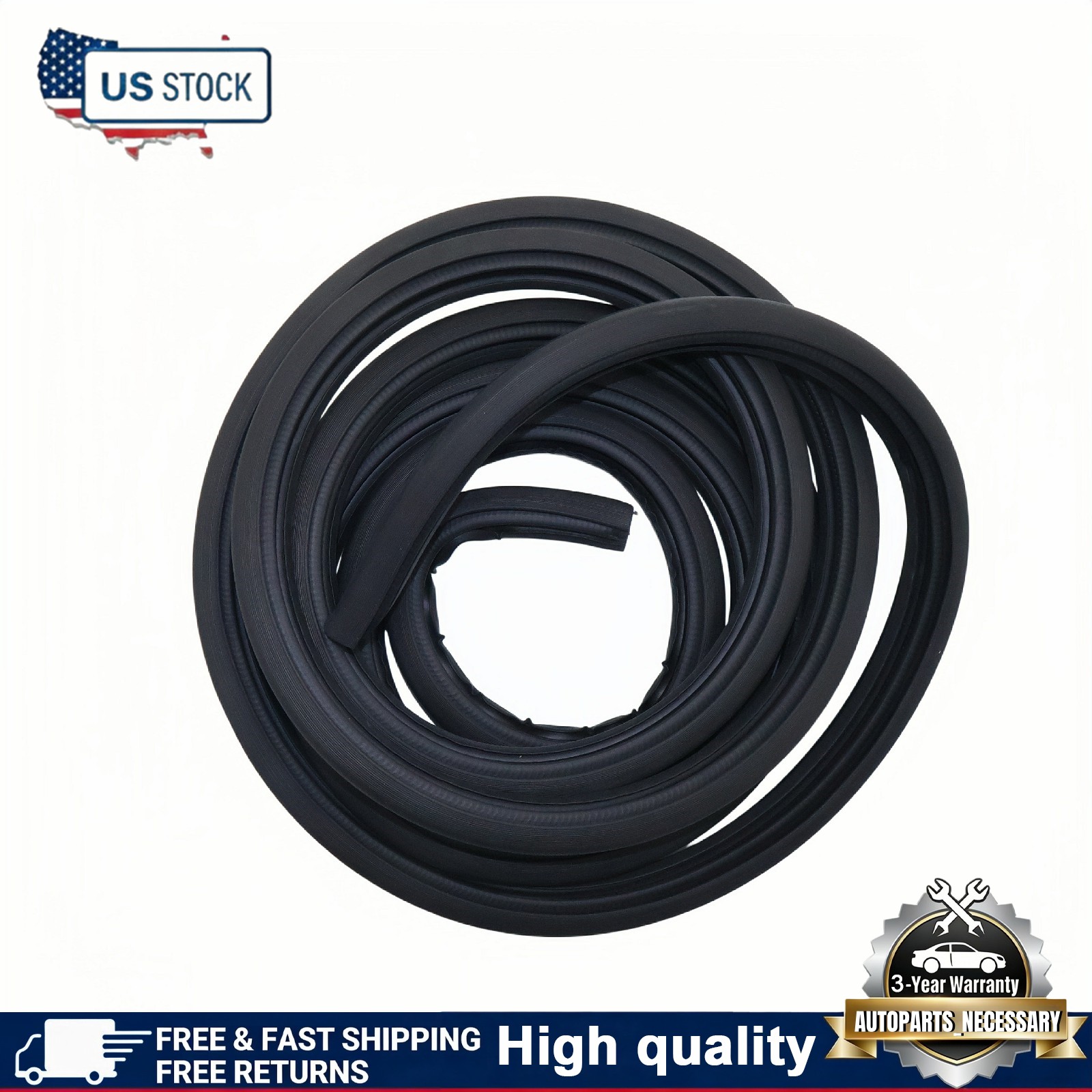 6231135013 New Fits For 1996-2002 Toyota 4Runner Front Door Weatherstrip Seal