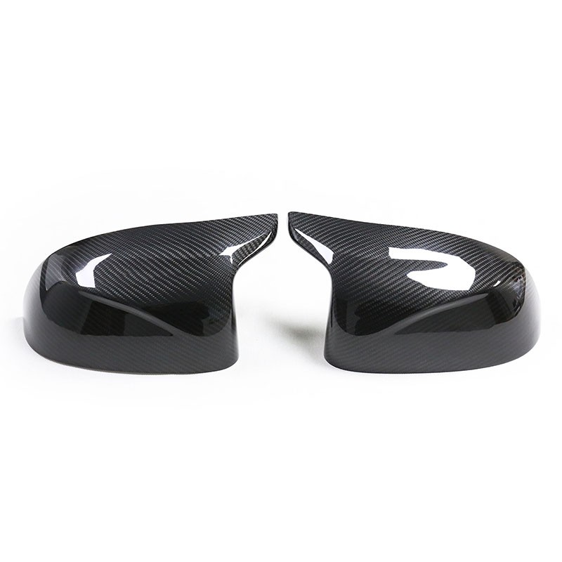For BMW F97 X3M F98 X4M F95 X5M 19-24 Real Carbon Fiber Side Mirror Cap Overlay
