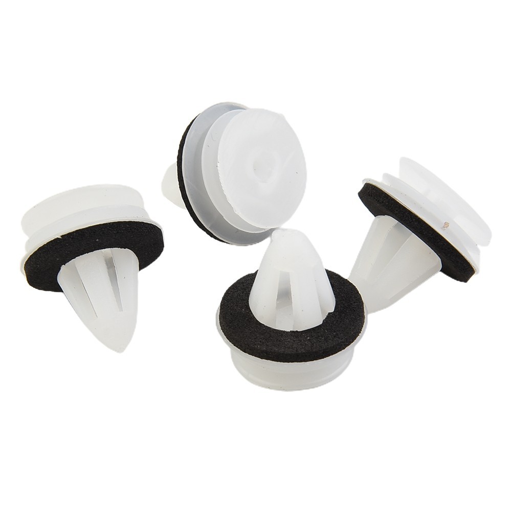 Push Pin Lock Holder Rivet Clip Door Trim Parts 50pcs Plastic