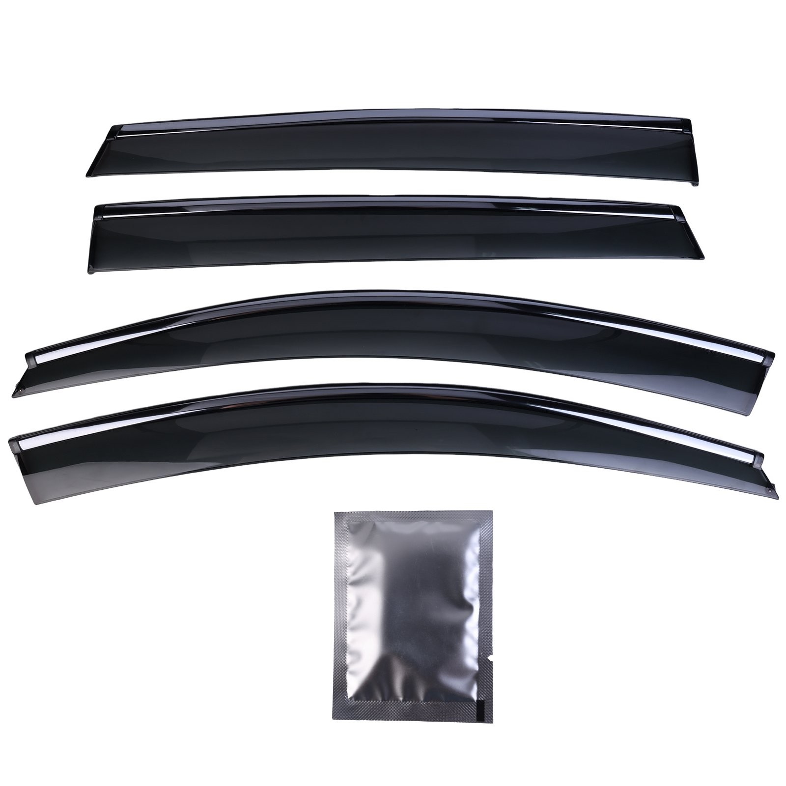 In-Channel Vent Window Visors Rain Sun Guard Deflector For Kia Sorento 2016-2020