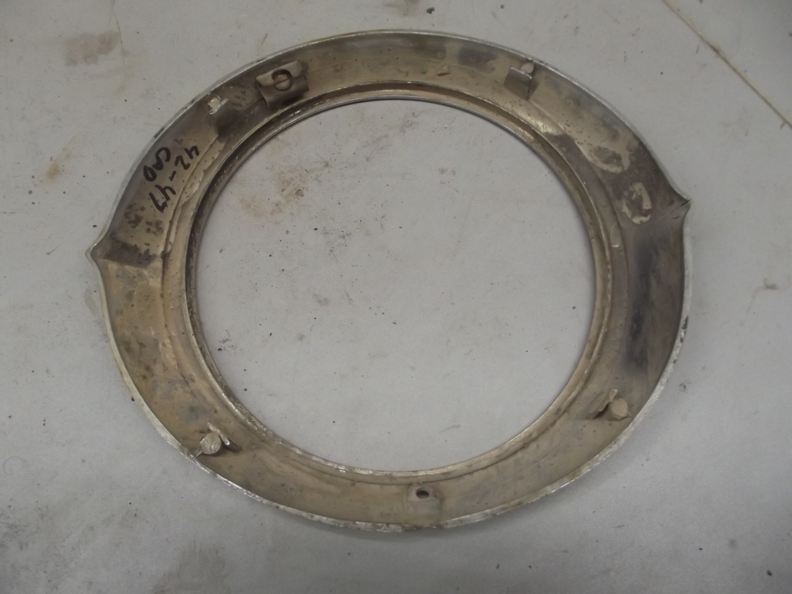 1941 Cadillac Headlight Bezel 5931510 surround trim
