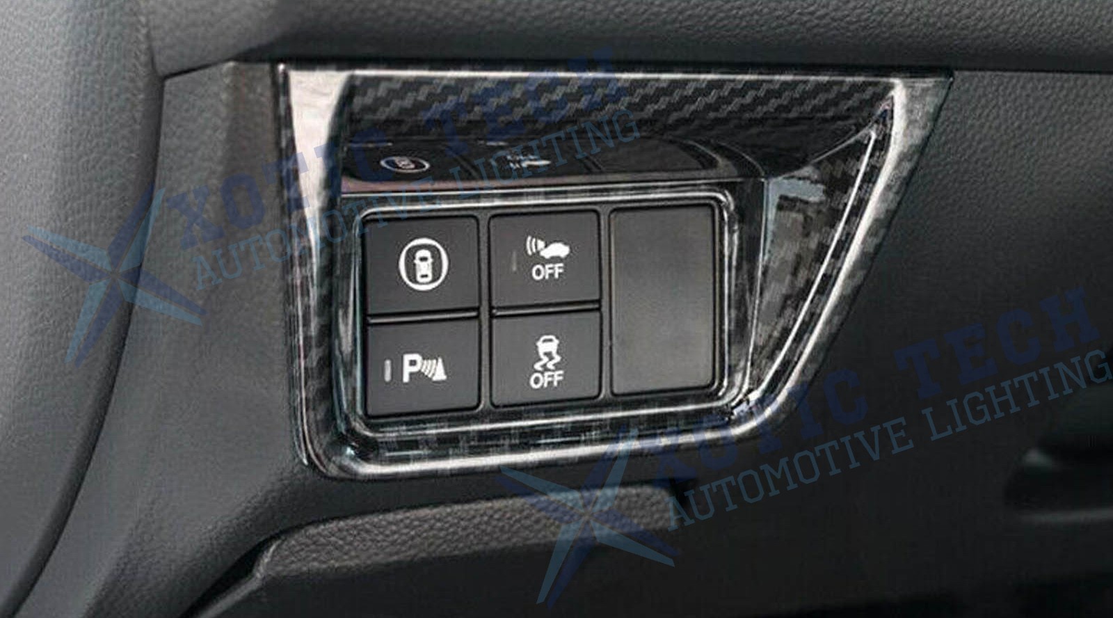 Console Control Function Button & Fog Light Adjust Switch Panel For Accord 10th