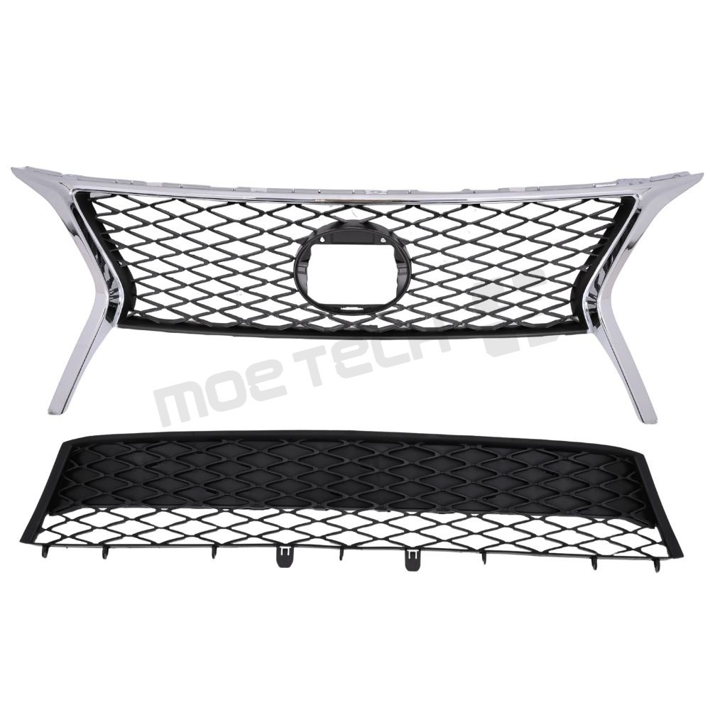 Front Upper+Lower Grille For Lexus RX350 F-Sport 2013-2015 531010E150 531120E110