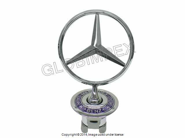 Mercedes w140 S-class Hood Star emblem GENUINE NEW + 1 year Warranty
