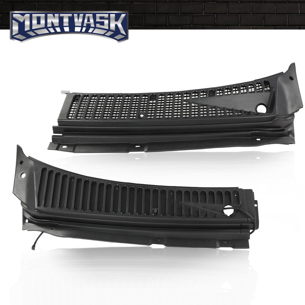 Fit For 99-07 Ford F250 F350 Windshield Wiper Vent Cowl Cover Grille Panel