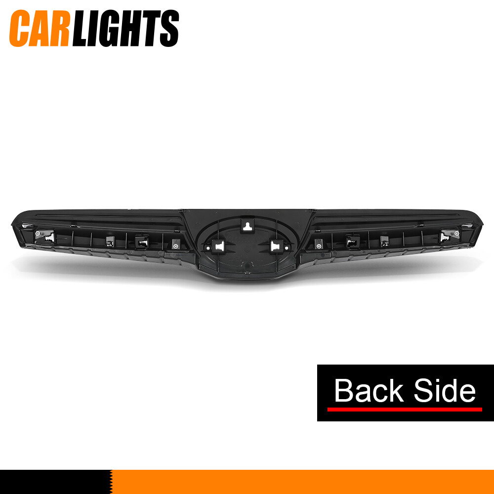 Grille Textured Black Shell & Insert Type Fit For 2014-16 Subaru Forester Grill