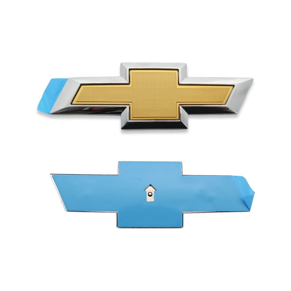 Gold Front Grille Bumper Rear Bowtie Emblem Replacement for Malibu 2016-2018
