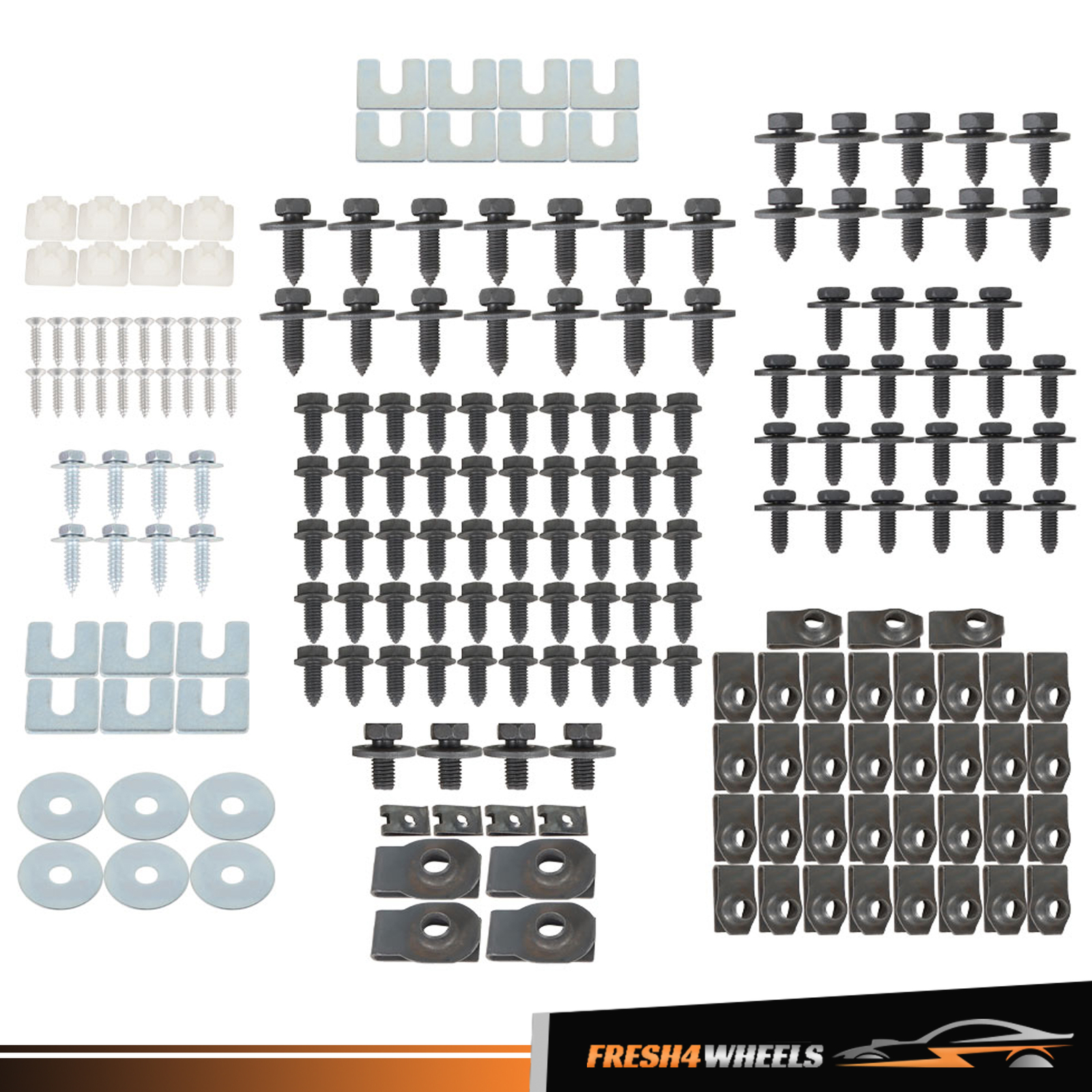 210pcs Front End Sheet Metal Hardware Kit For Chevy Pickup Truck Chevrolet GMC