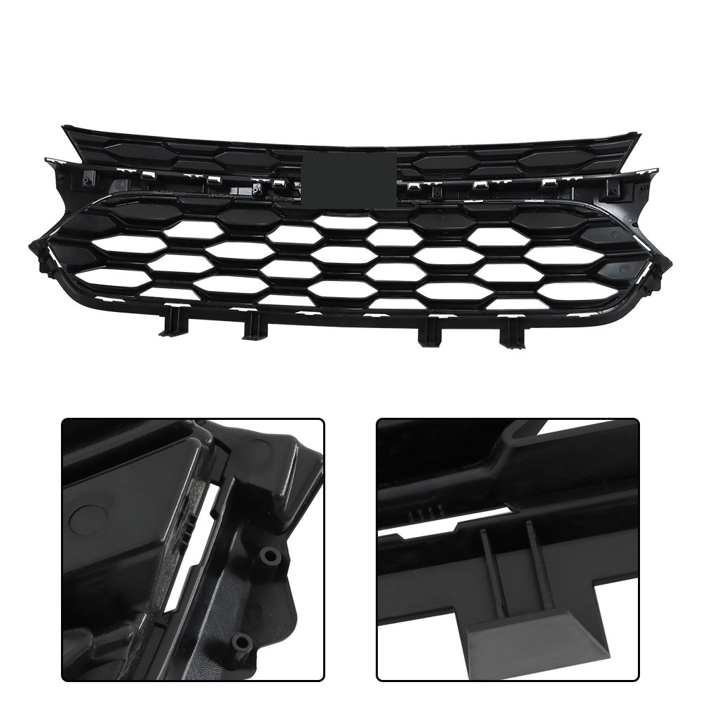 Labwork Front Bumper Grille With Chrome Trim For Chevrolet Trax 2023 2024
