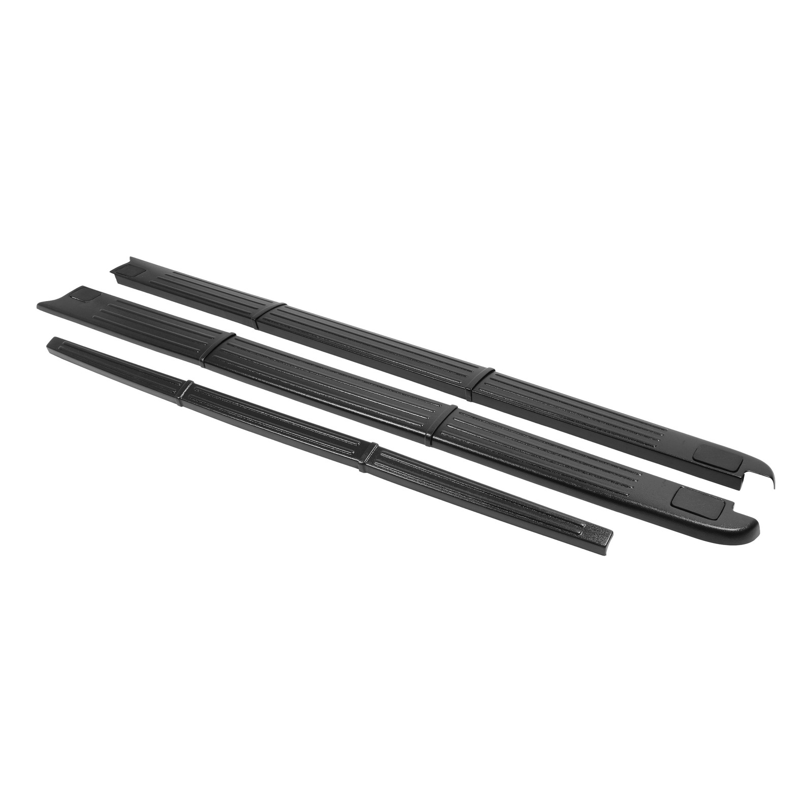 Pair of 6.5′ Bed Rail W/Tail Gate Cover Cap Molding For Ford F150 2004-2008