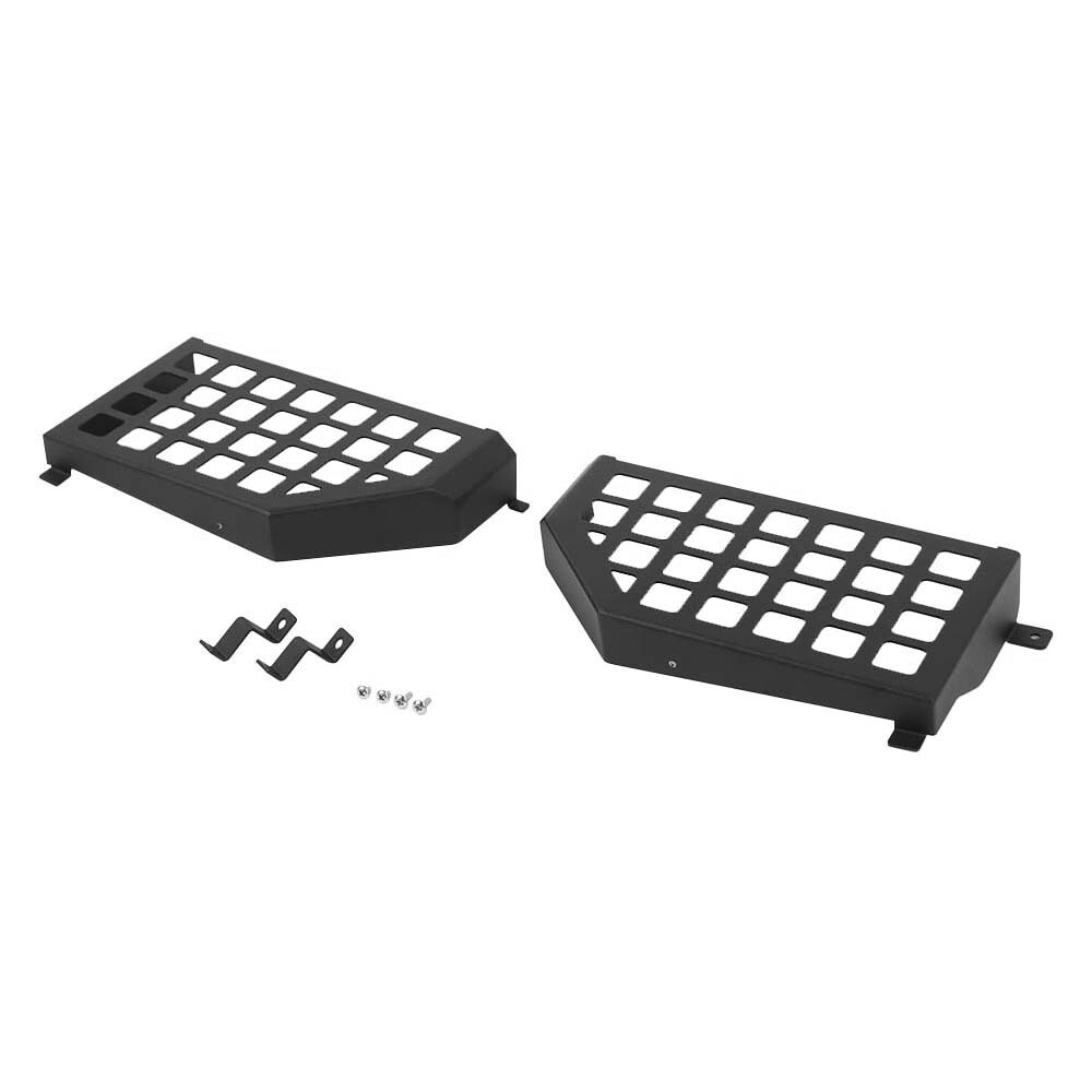 2PCS Front Door Net Pocket America Flag Pattern For Jeep Wrangler JL JLU JT 18+