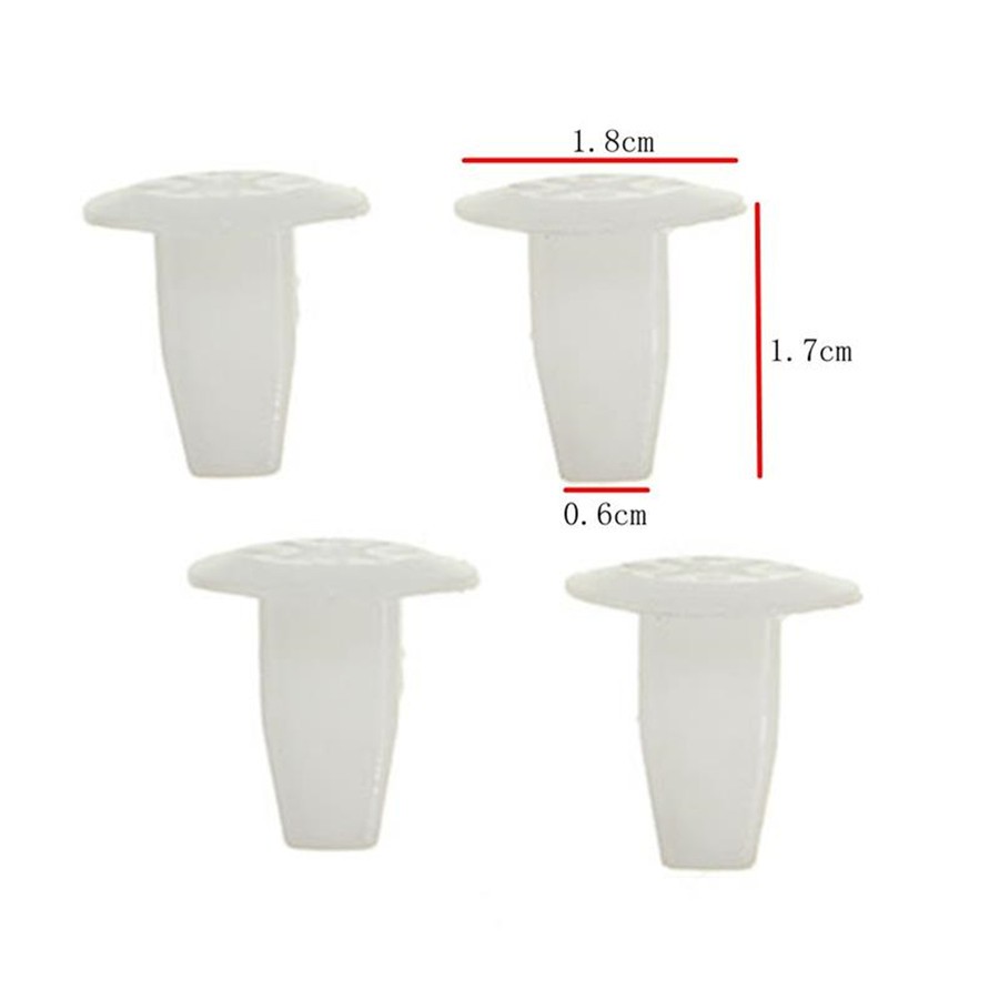 40pcs Car Engine Fastener Clips Rivets Panel Fender Retainer Auto Fitting Kit