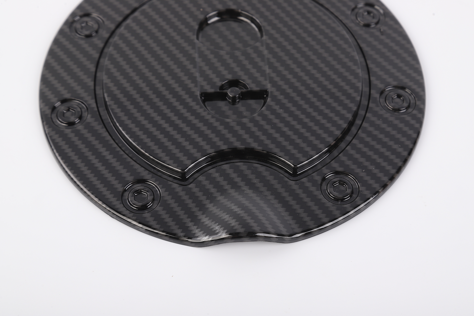 Car Gas Filler Cap Fuel Tank Door Cover Black for Ford for Mustang 1998-2004